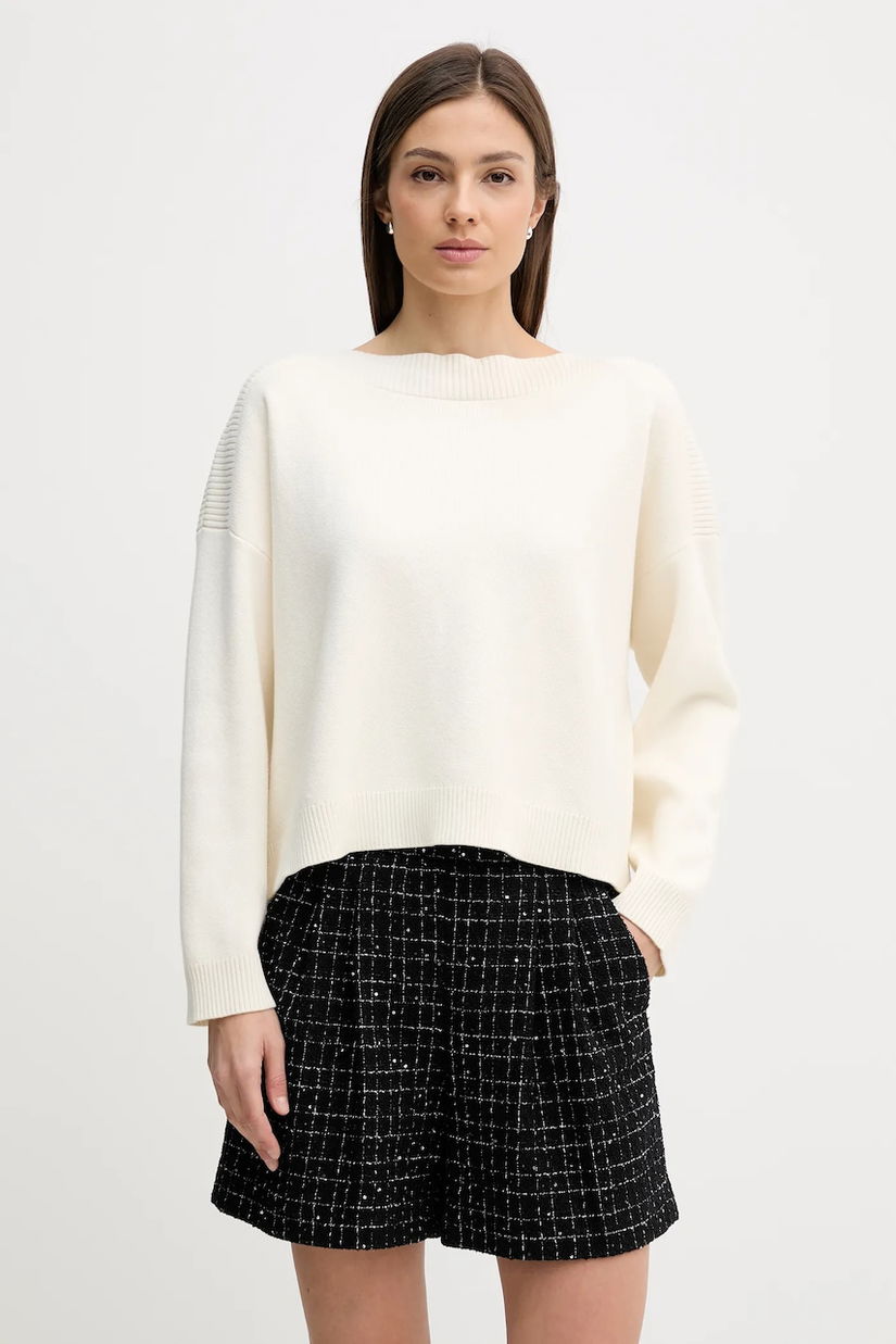 United Colors of Benetton pulover din amestec de lână