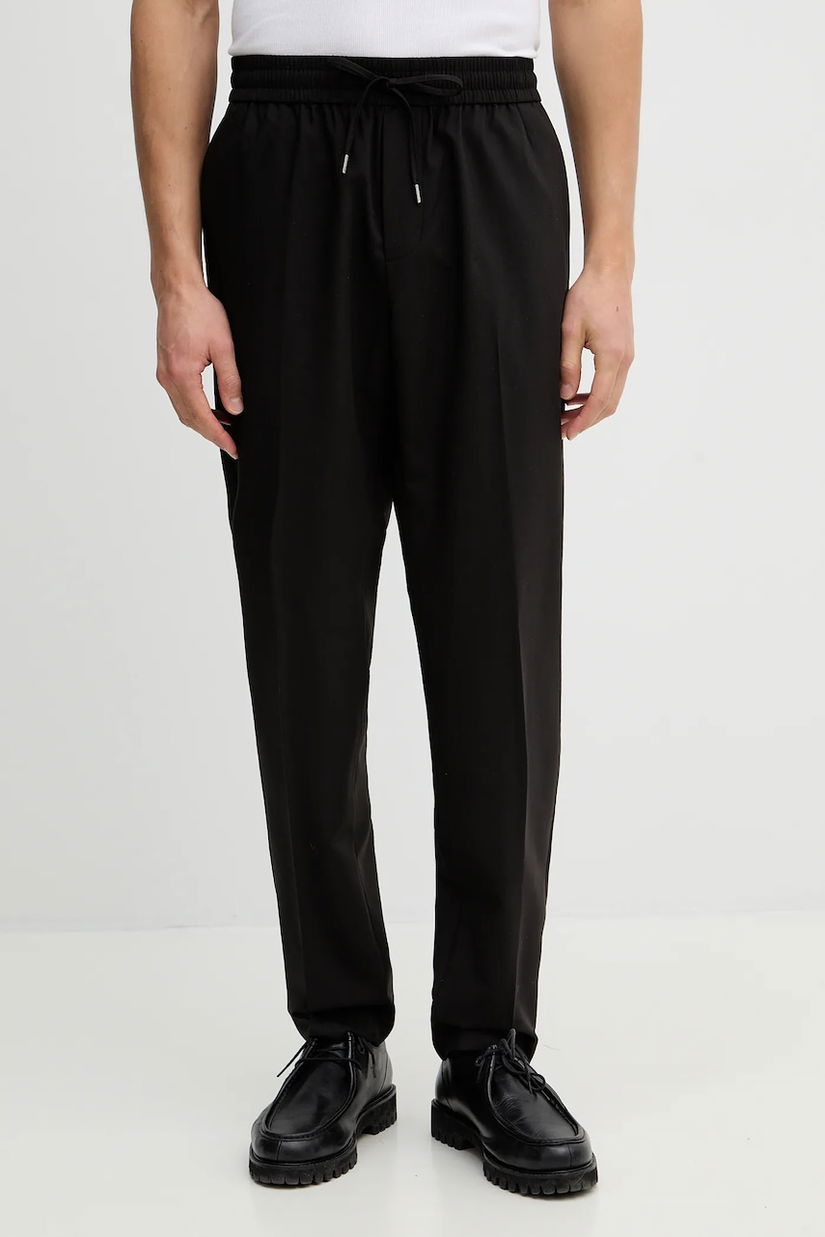 Sisley pantaloni din lână