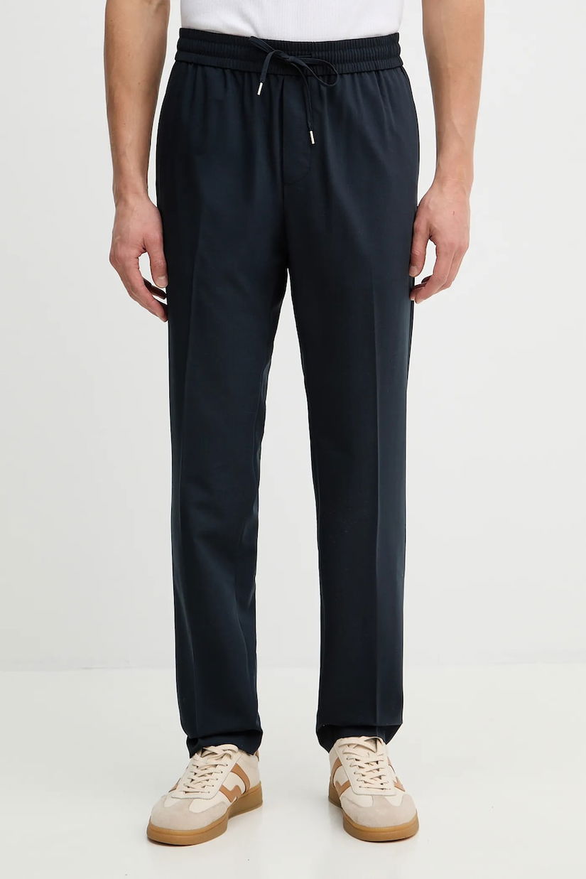 Sisley pantaloni din lână