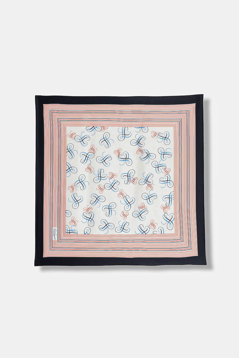 Luisa Spagnoli eșarfă de mătase Rullante