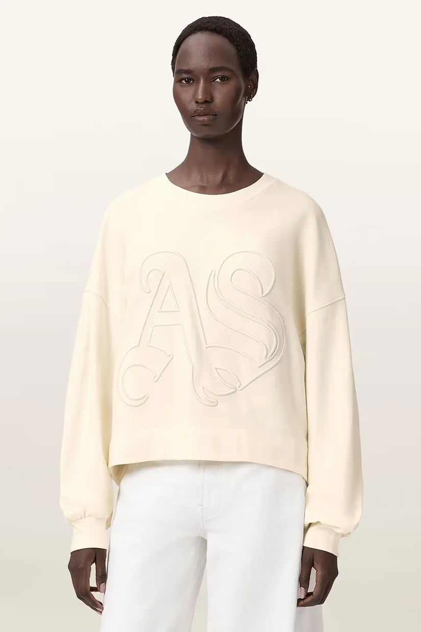 AllSaints hanorac de bumbac LILA