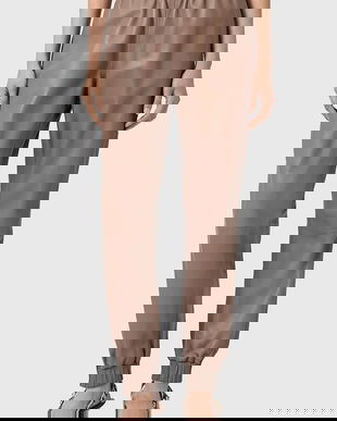 AllSaints pantaloni de piele JEN