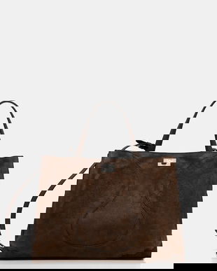 ZADIG&VOLTAIRE geantă de mână din piele întoarsă