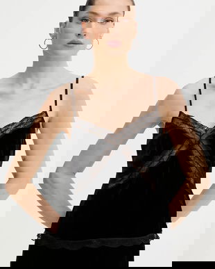 ZADIG&VOLTAIRE top cu adaos de mătase