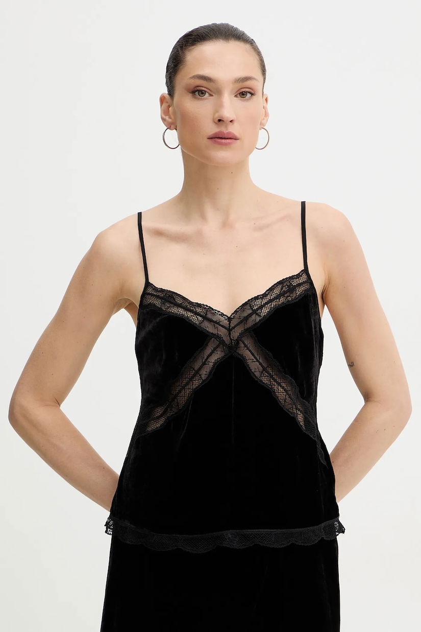 ZADIG&VOLTAIRE top cu adaos de mătase