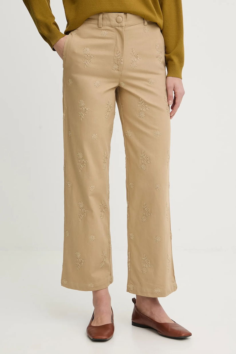 Hoss Intropia pantaloni de bumbac