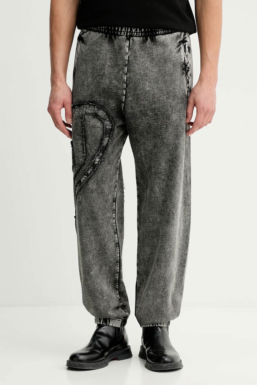 Diesel pantaloni de trening din bumbac P-MARKY-DEN