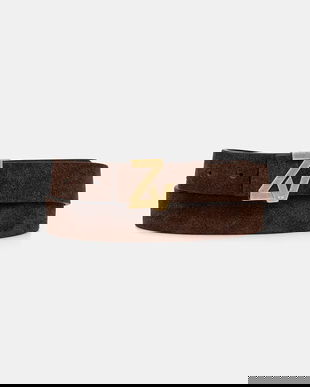 ZADIG&VOLTAIRE curea din piele întoarsă