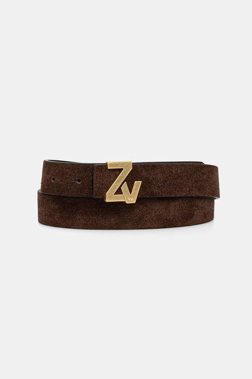 ZADIG&VOLTAIRE curea din piele întoarsă