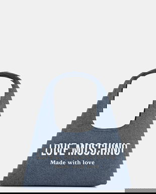 Love Moschino geantă de blugi