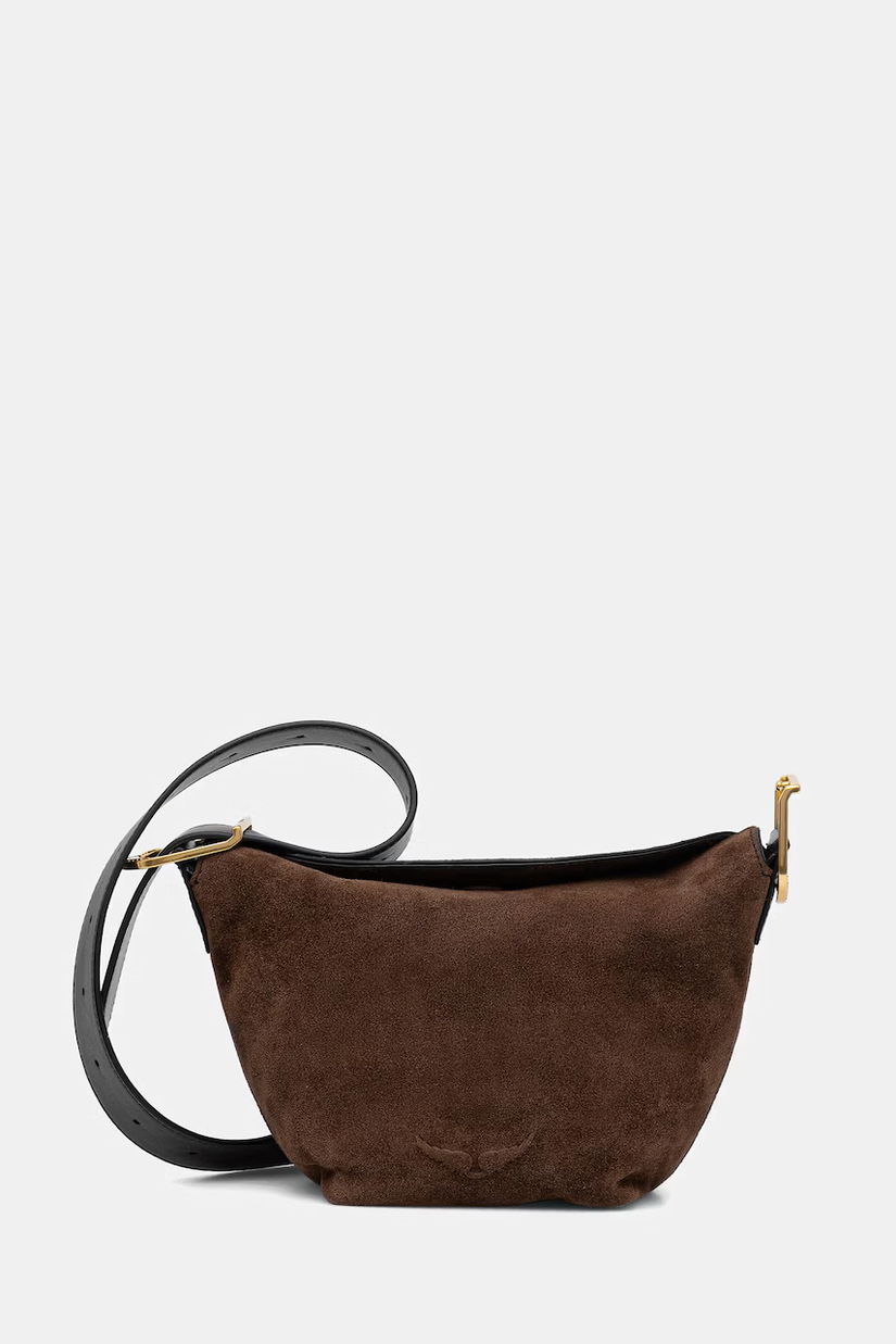 ZADIG&VOLTAIRE geantă de mână din piele întoarsă