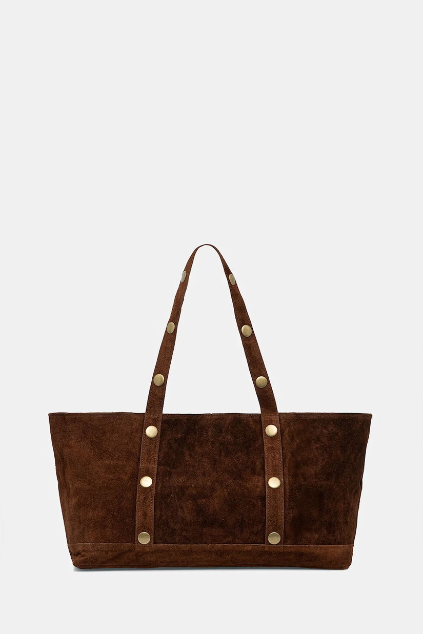 Answear.LAB geanta de mana din piele intoarsa