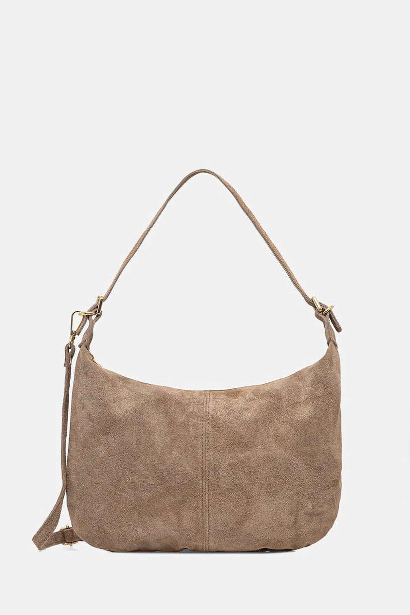 Answear.LAB geanta de mana din piele intoarsa