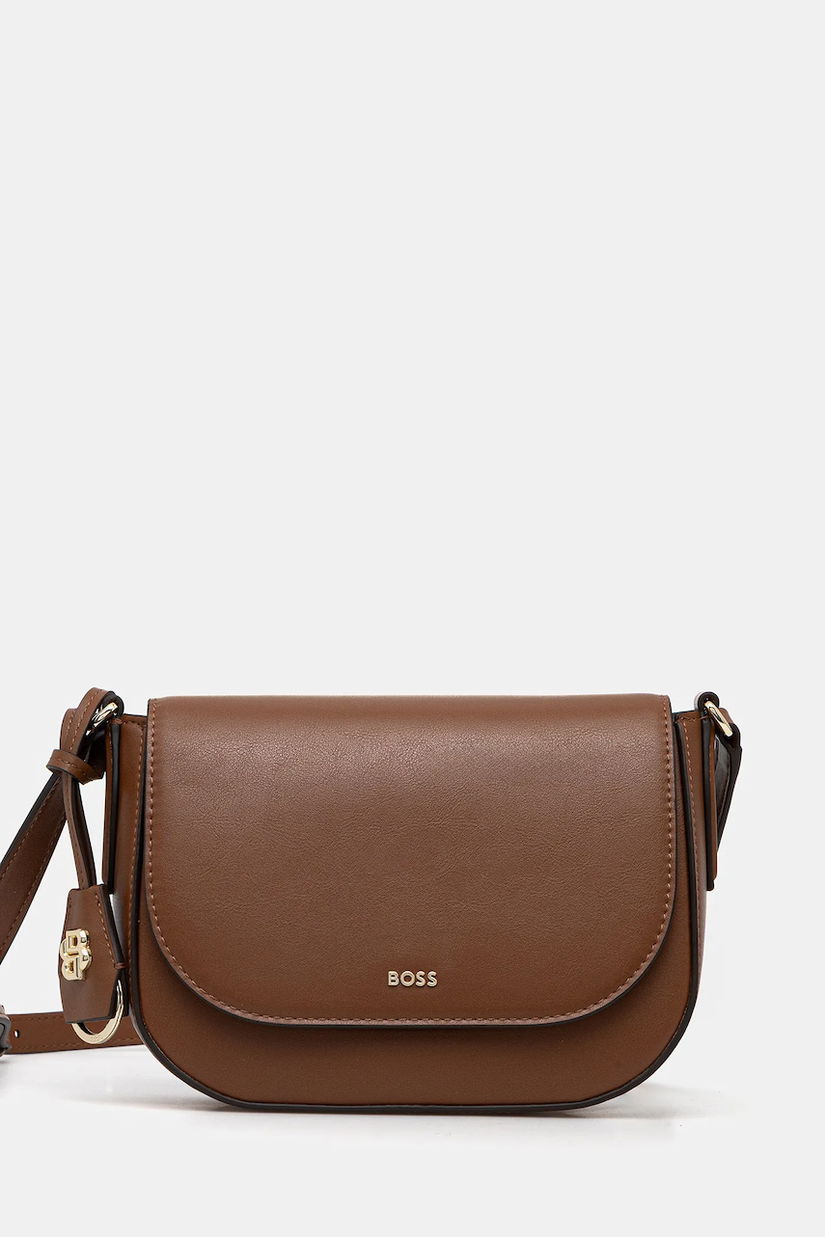 BOSS poșetă de piele NUMAH Saddle