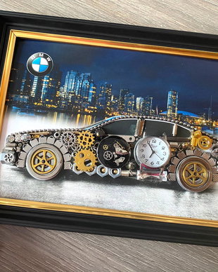 BMW Cod M 715・Decoratiune birou・Decor Vintage・Bijuterii steampunk・Cadouri Barbati