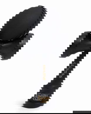 Kendama Profesională Amazing, All Black, Bilă Rubber Grip, Lemn Premium, 18 cm, cu Cutie, 5 +