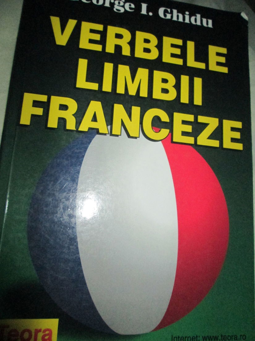 2001 carte Verbele limbii franceze
