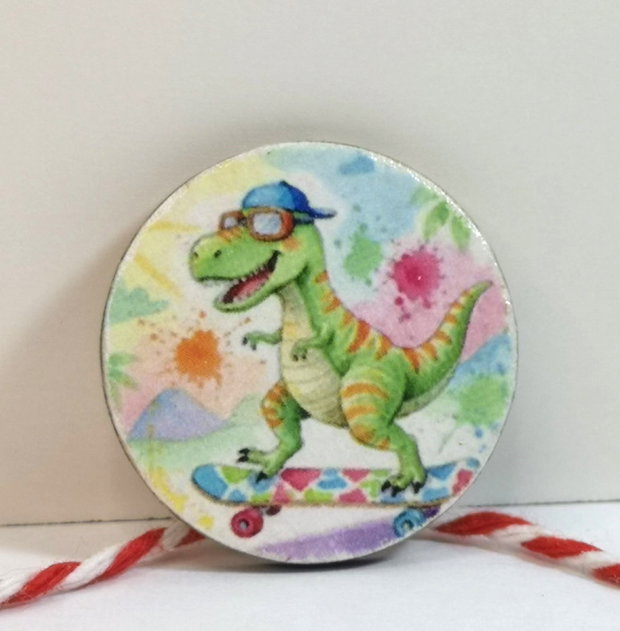 Martisor pentru copii - dinozaur
