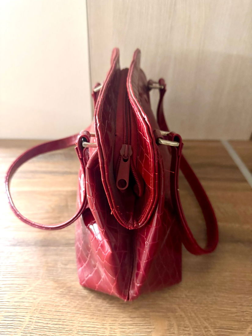 GEANTA PIELE CROCO LAC