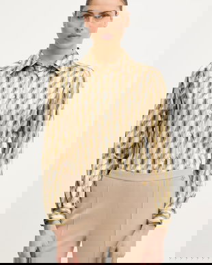 Luisa Spagnoli cămașă de mătase Belpasso