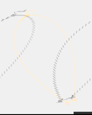 Tous colier placat cu aur