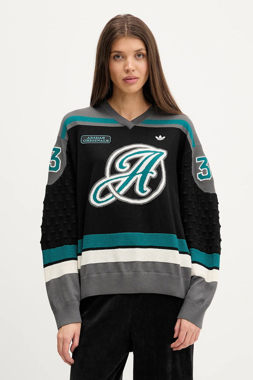 adidas Originals pulover din amestec de lână