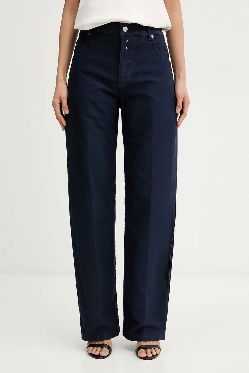 Victoria Beckham pantaloni de bumbac