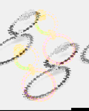 Tous cercei din argint placați cu aur