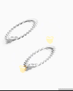 Tous cercei de argint