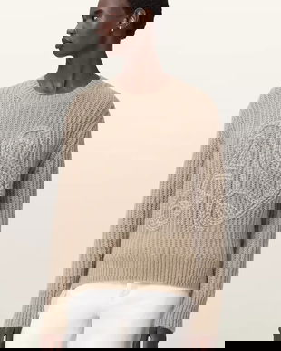 AllSaints pulover din amestec de lână CHAIN