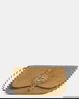 Coccinelle geantă de mana din piele întoarsă