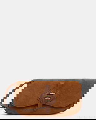 Coccinelle geantă de mana din piele întoarsă