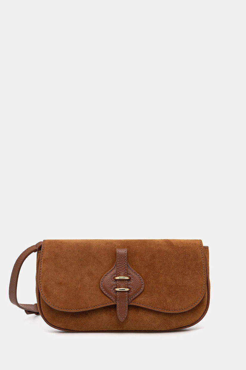 Coccinelle geantă de mana din piele întoarsă