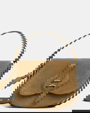 Coccinelle geantă de piele MAVERY SUEDE