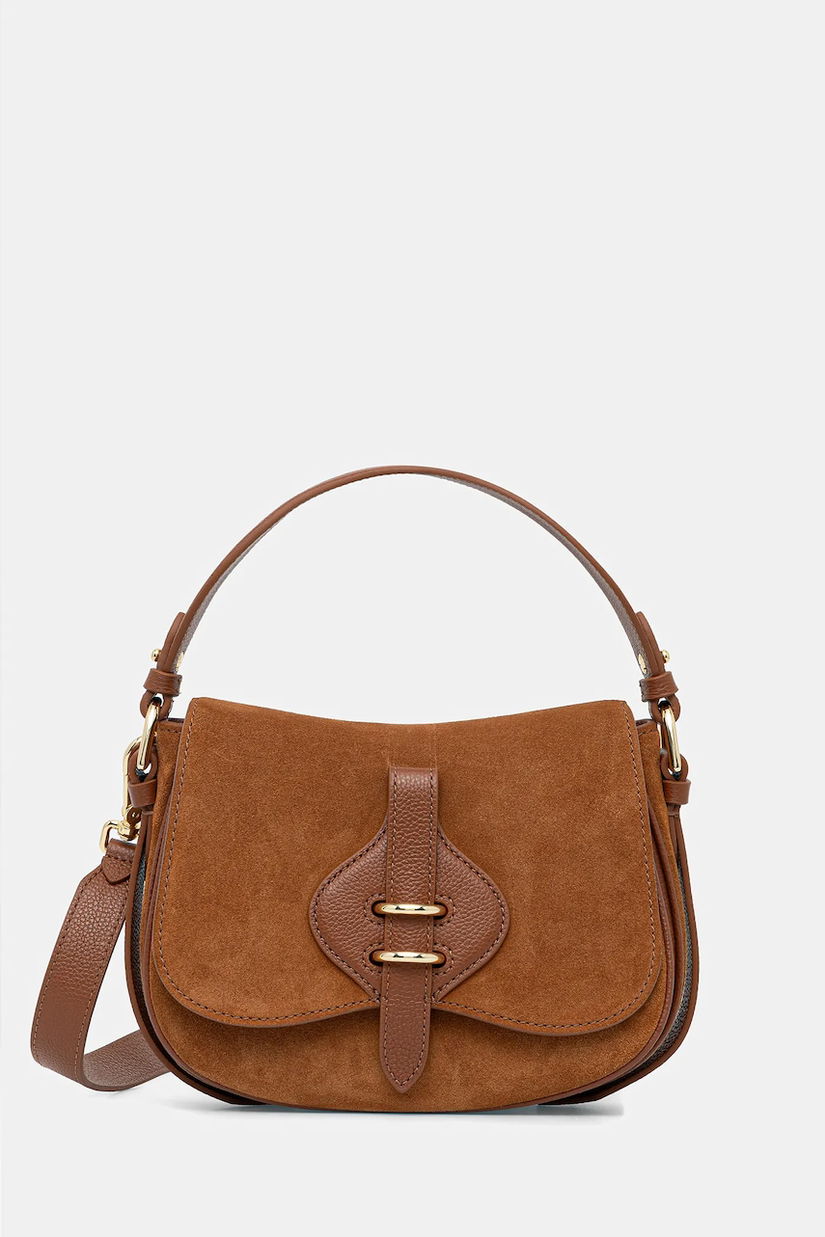 Coccinelle geantă de piele MAVERY SUEDE