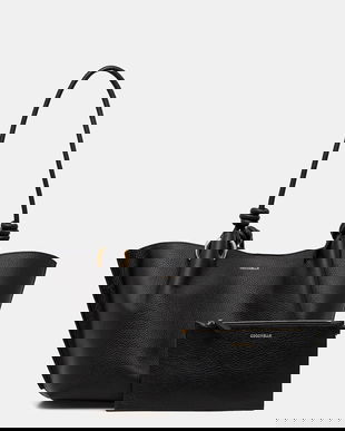 Coccinelle geantă de piele FINN