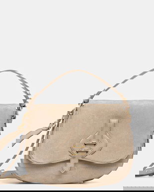 Coccinelle geantă de mana din piele întoarsă MAVERY SUEDE