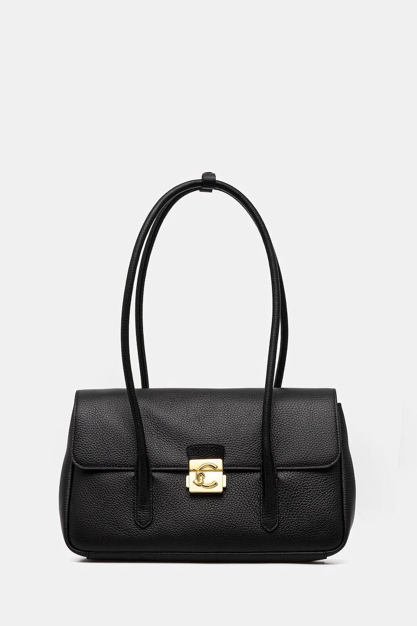 Coccinelle geantă de piele C-ME LOCK