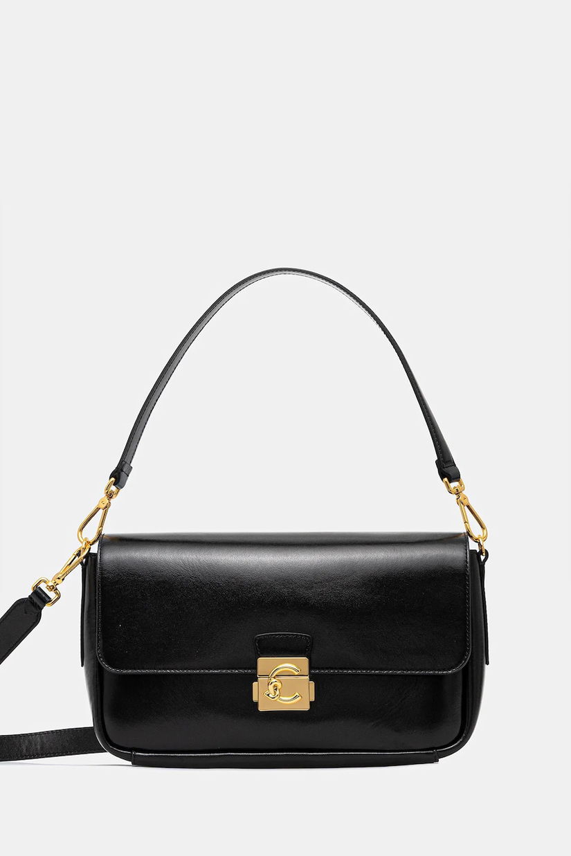 Coccinelle geantă de piele C-ME LOCK