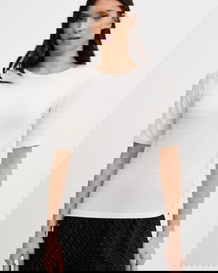 United Colors of Benetton tricou de pijama cu mătase