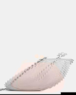 Weekend Max Mara geantă de mana din piele intoarsa AVALOIS