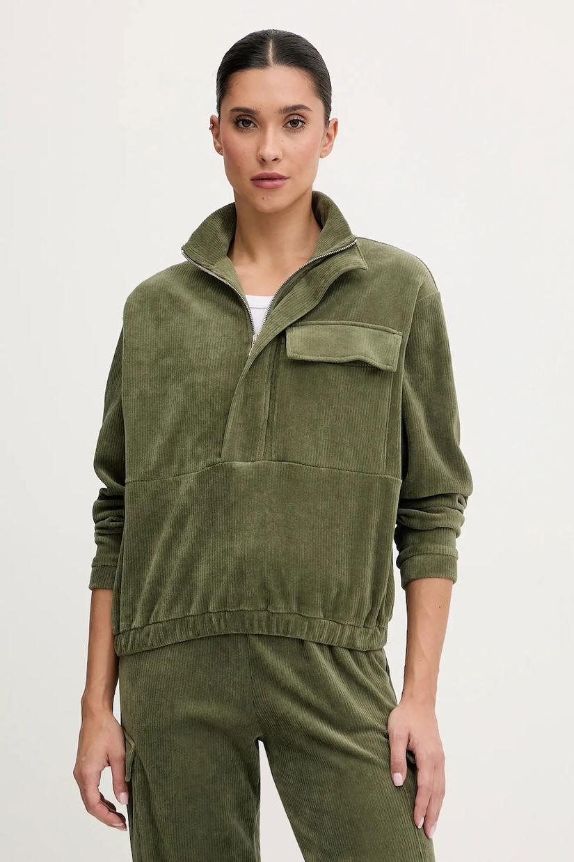 Banana Moon bluză din velur Quandary