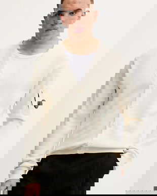 C.P. Company cardigan din lana Knitwear Cardigan In Re-Wool