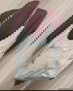 Cox Designer Grey Leather Womens Shoulder bag