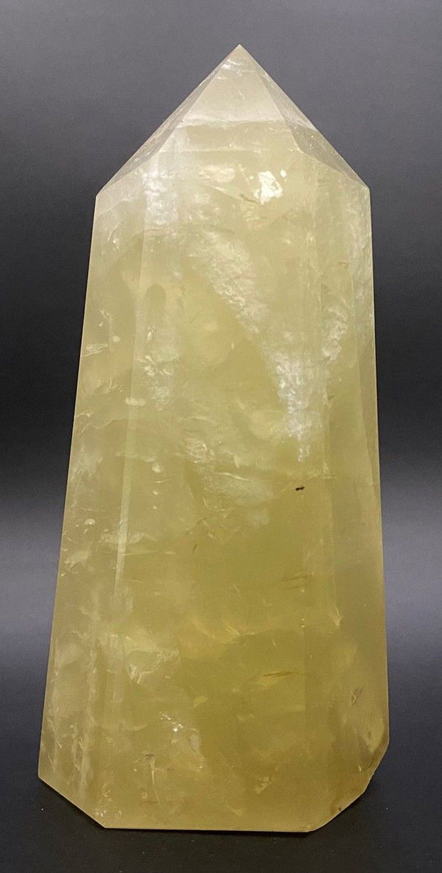Citrin - Obelisc piatra semipretioasa