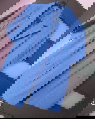 sacou/bluza usoara albastra dame 46