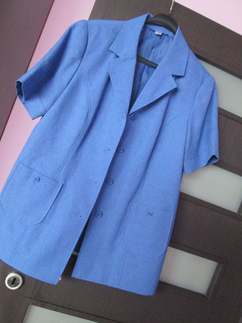 sacou/bluza usoara albastra dame 46