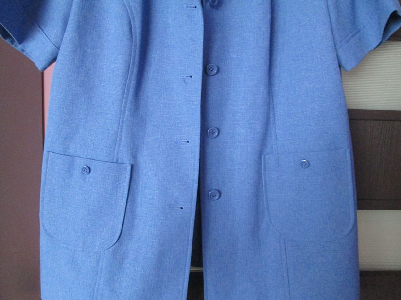 sacou/bluza usoara albastra dame 46