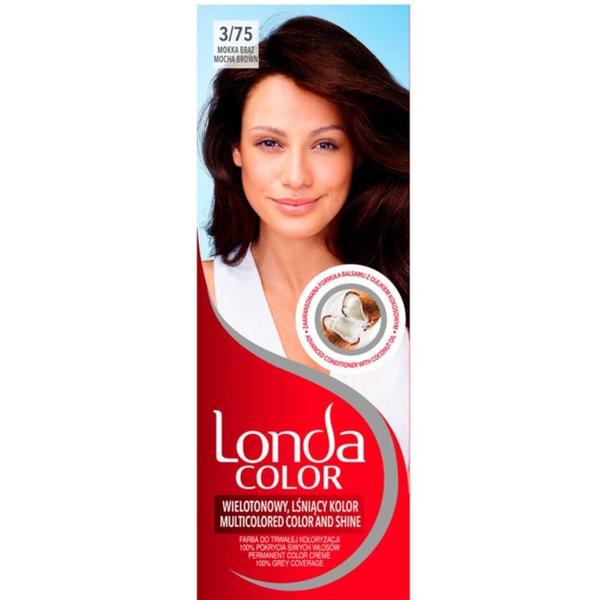 Vopsea Permanenta - Londa Color Multicolored Color and Shine, nuanta nr 3/75 Mocha Brown, 1 buc