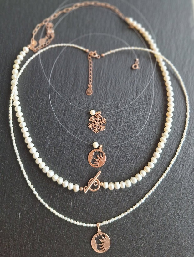 Choker Fulg de nea